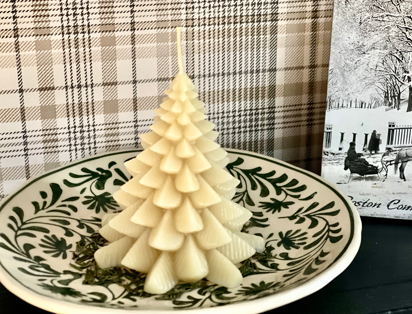 White Beeswax Tree Candle