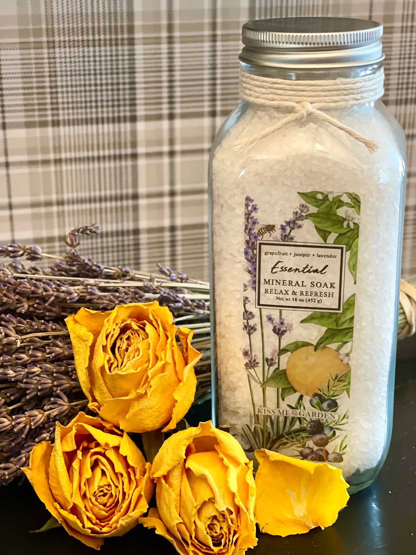 Grapefruit Mineral Soak - 16 oz