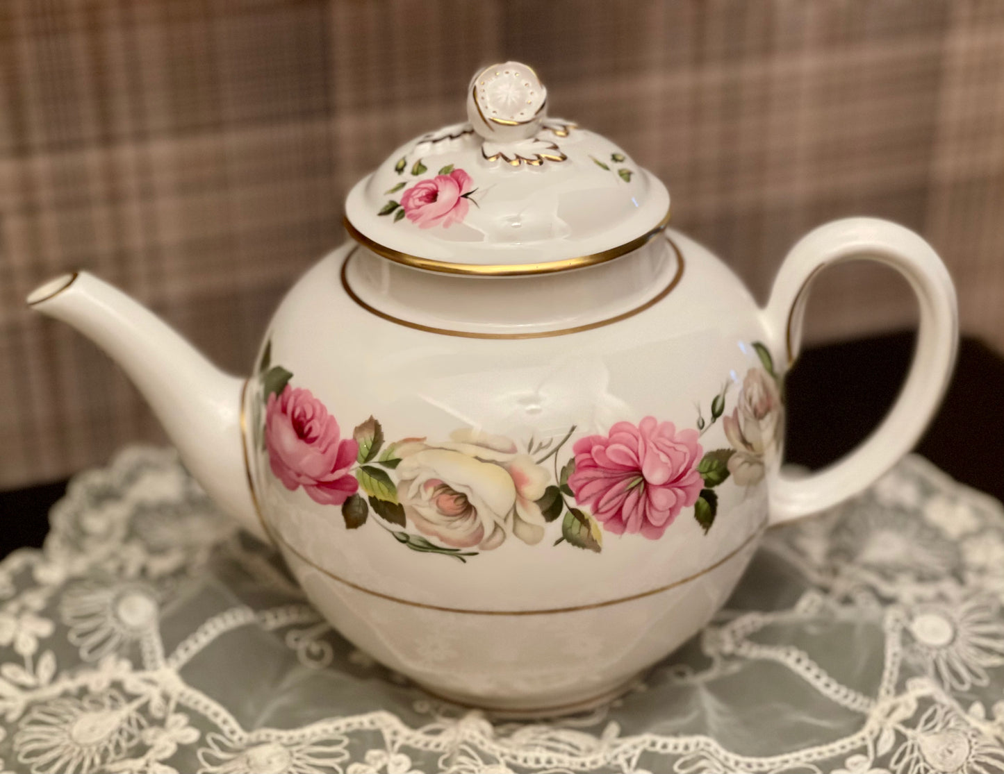 Royal Worcester Royal Garden Teapot