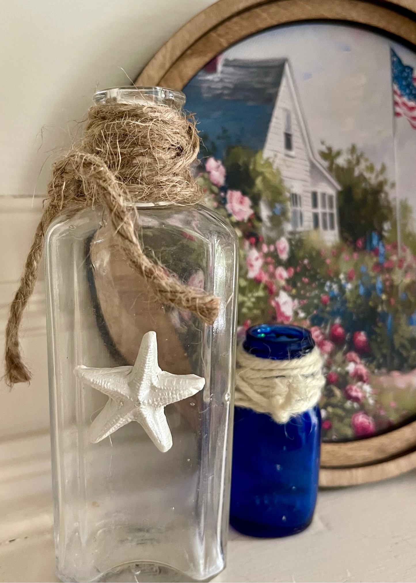 Vintage Starfish Bottle