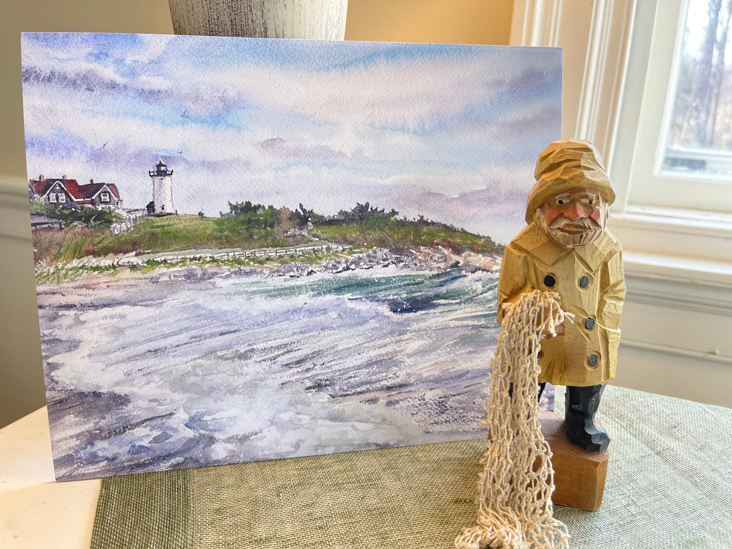ESCAPE to THE CAPE; Nobska Light Summer 8 x 10 print. SALE