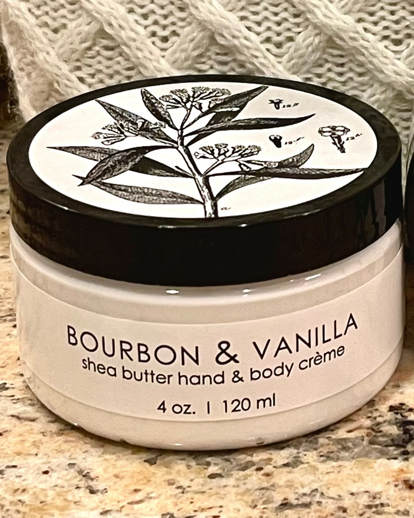 Bourbon & Vanilla Shea Butter Hand & Body Creme