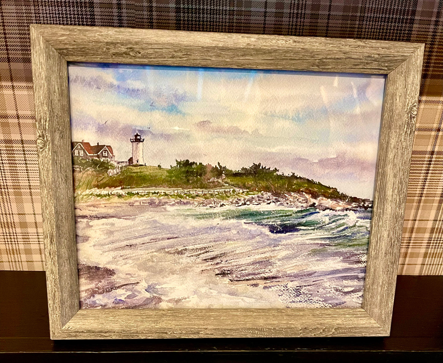 ESCAPE to THE CAPE; Nobska Light Summer 8 x 10 (FRAMED PRINT)