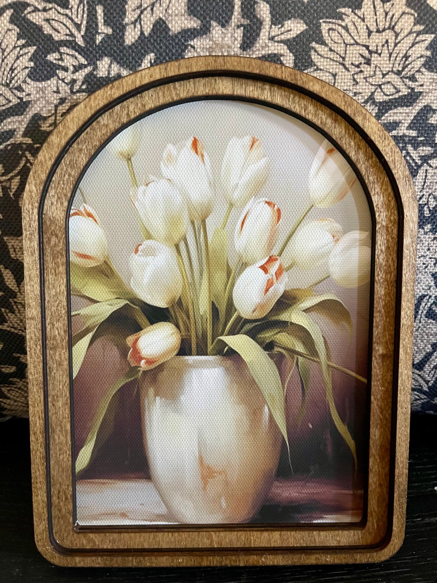 Arch Framed Tulips