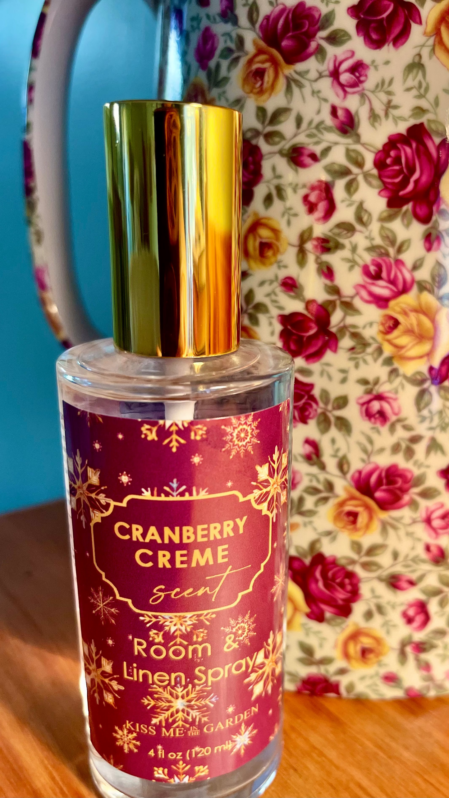 Christmas Holiday Room & Linen Spray - CRANBERRY CREME