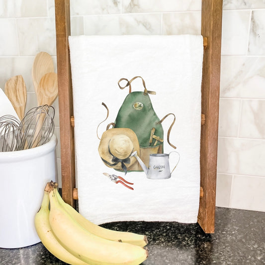 Garden Apron and Hat Tea Towel