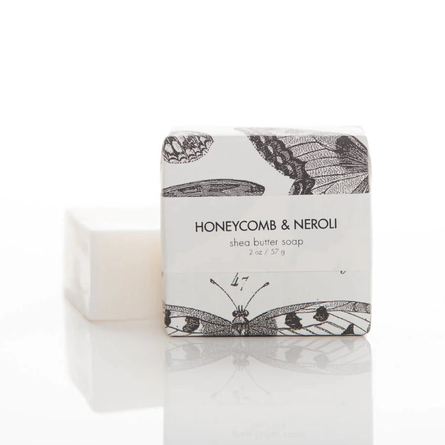 Formulary 55 Shea Butter Soap - HONEYCOMB & NEROLI (2 oz)