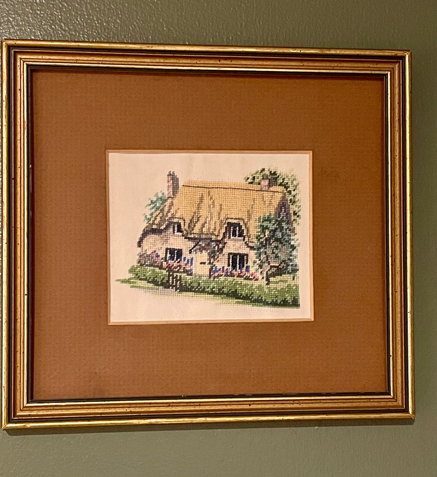 "Betty's Cottage" framed picture