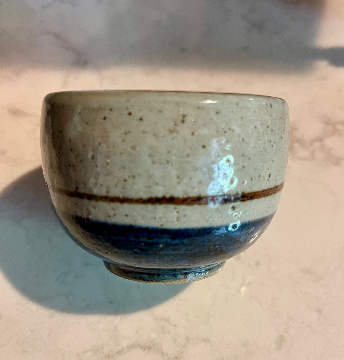 Handmade Pottery Mini Dip Bowl/Votive Holder