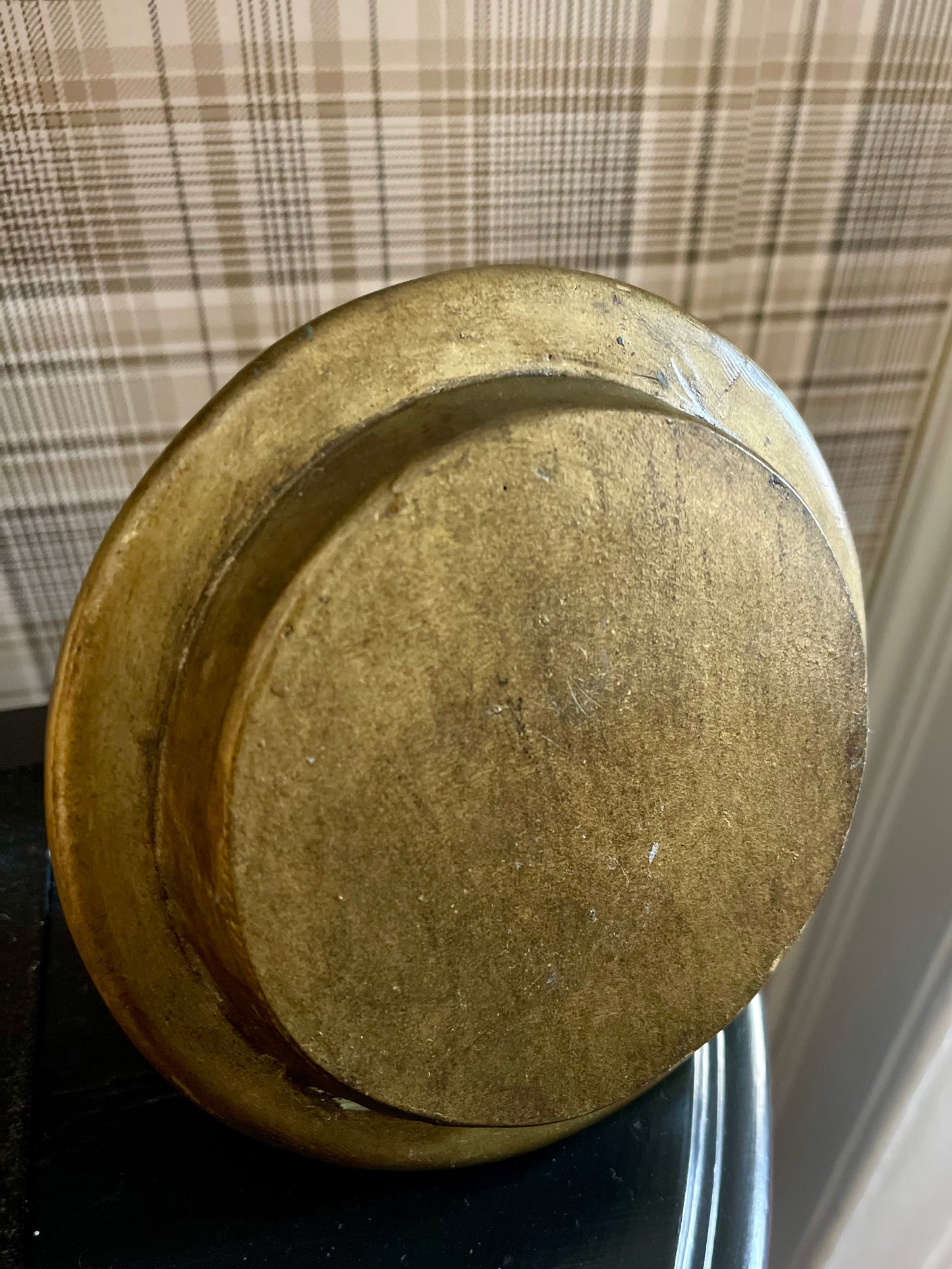 Bronze Finial Lid