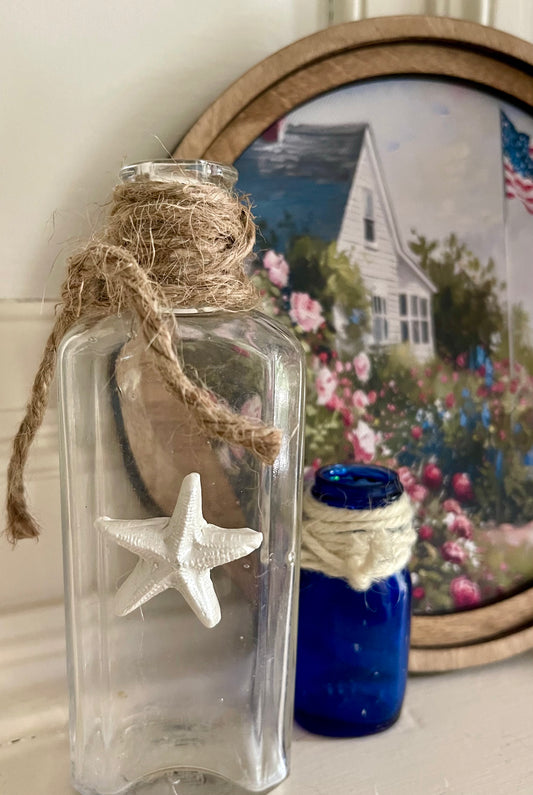 Vintage Starfish Bottle