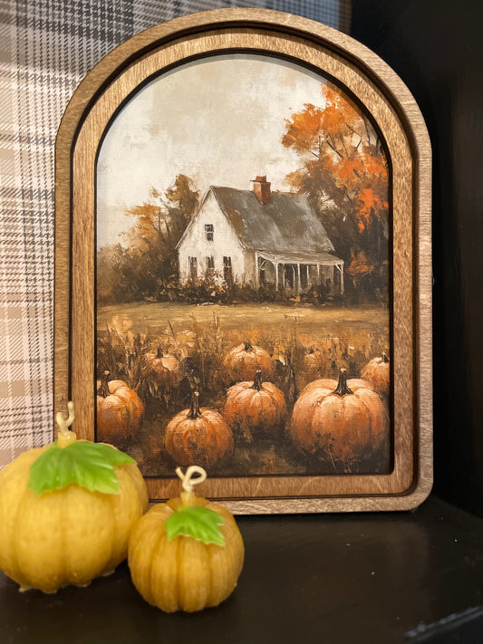 Beeswax Pumpkin Candles (2)