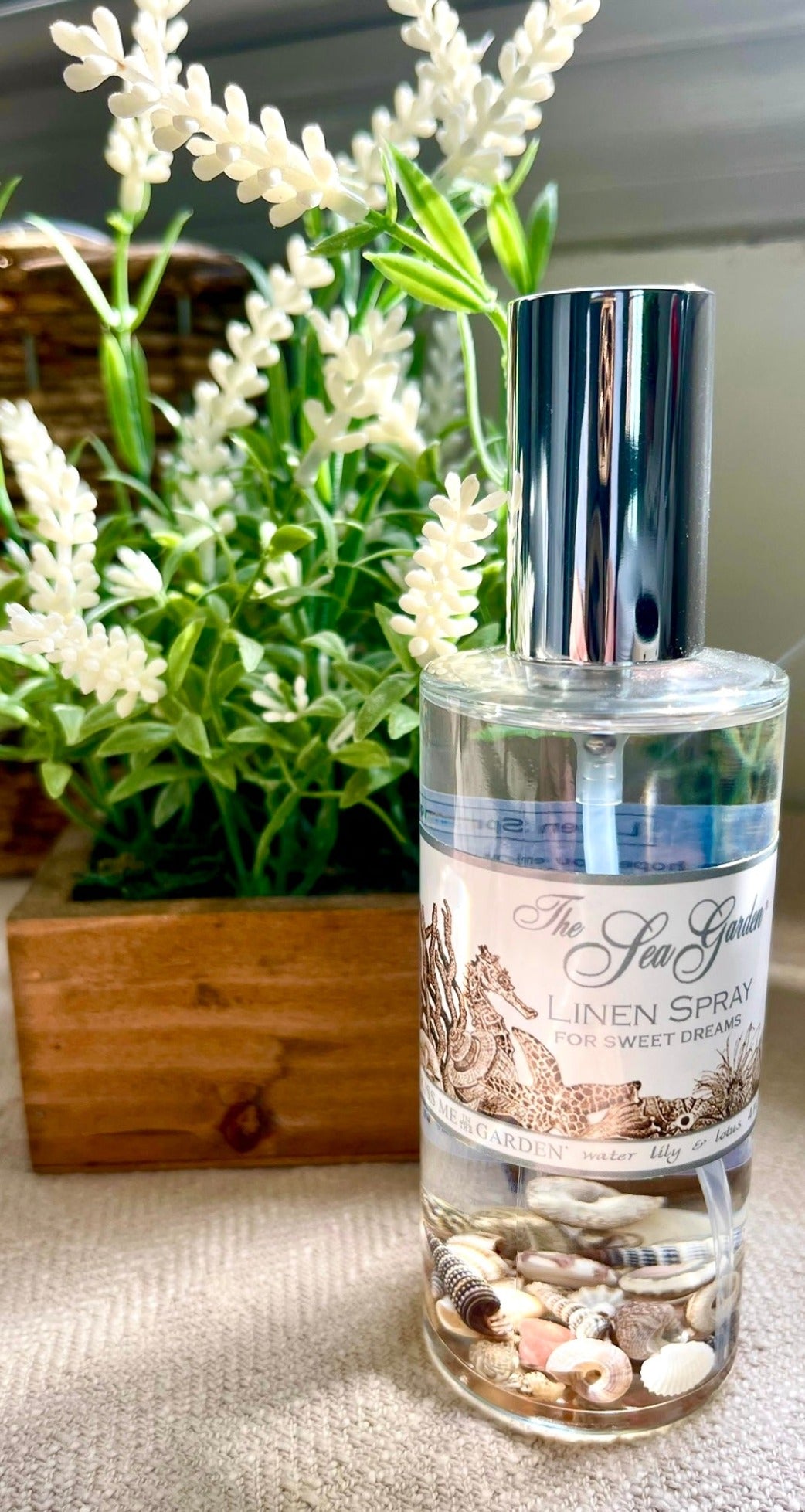 Kiss Me in the Garden Linen Spray - The Sea Garden