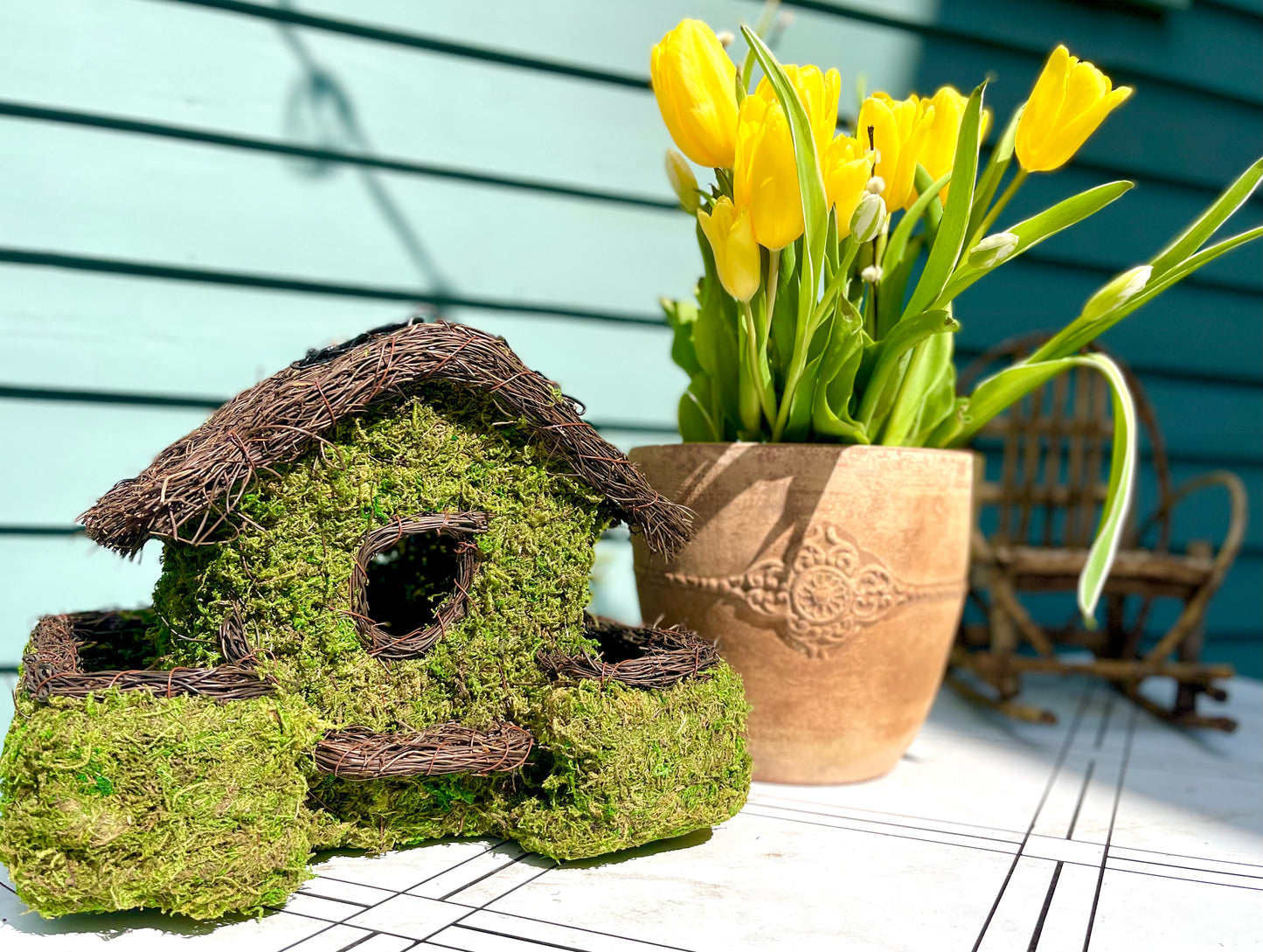 Plantable Maison Patio Birdhouse - SPRING  SALE