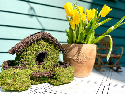 Plantable Maison Patio Birdhouse - SPRING  SALE