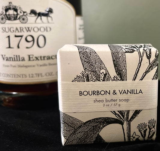 Formulary 55 Shea Butter Soap - BOURBON & VANILLA (2 oz)