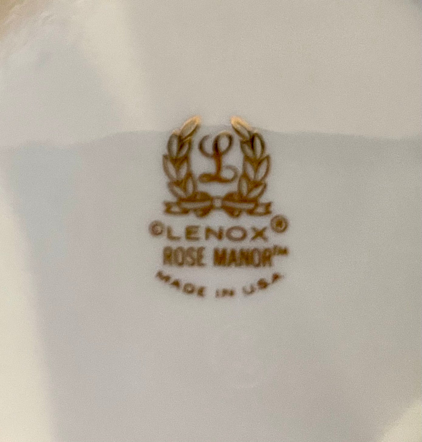 Lenox Rose Manor Scalloped Bowl