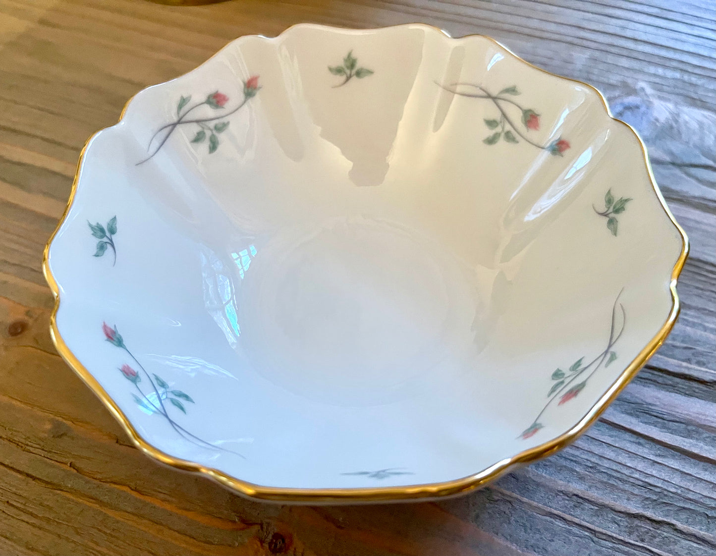 Lenox Rose Manor Scalloped Bowl