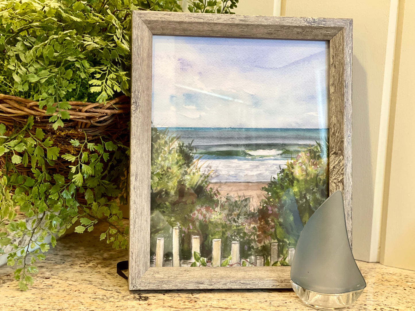 ESCAPE to THE CAPE;  Nauset Light Beach.  8 x 10 (WITH FRAME)