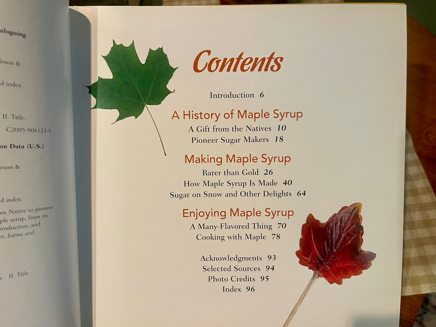 The Maple Syrup Book (NEW)