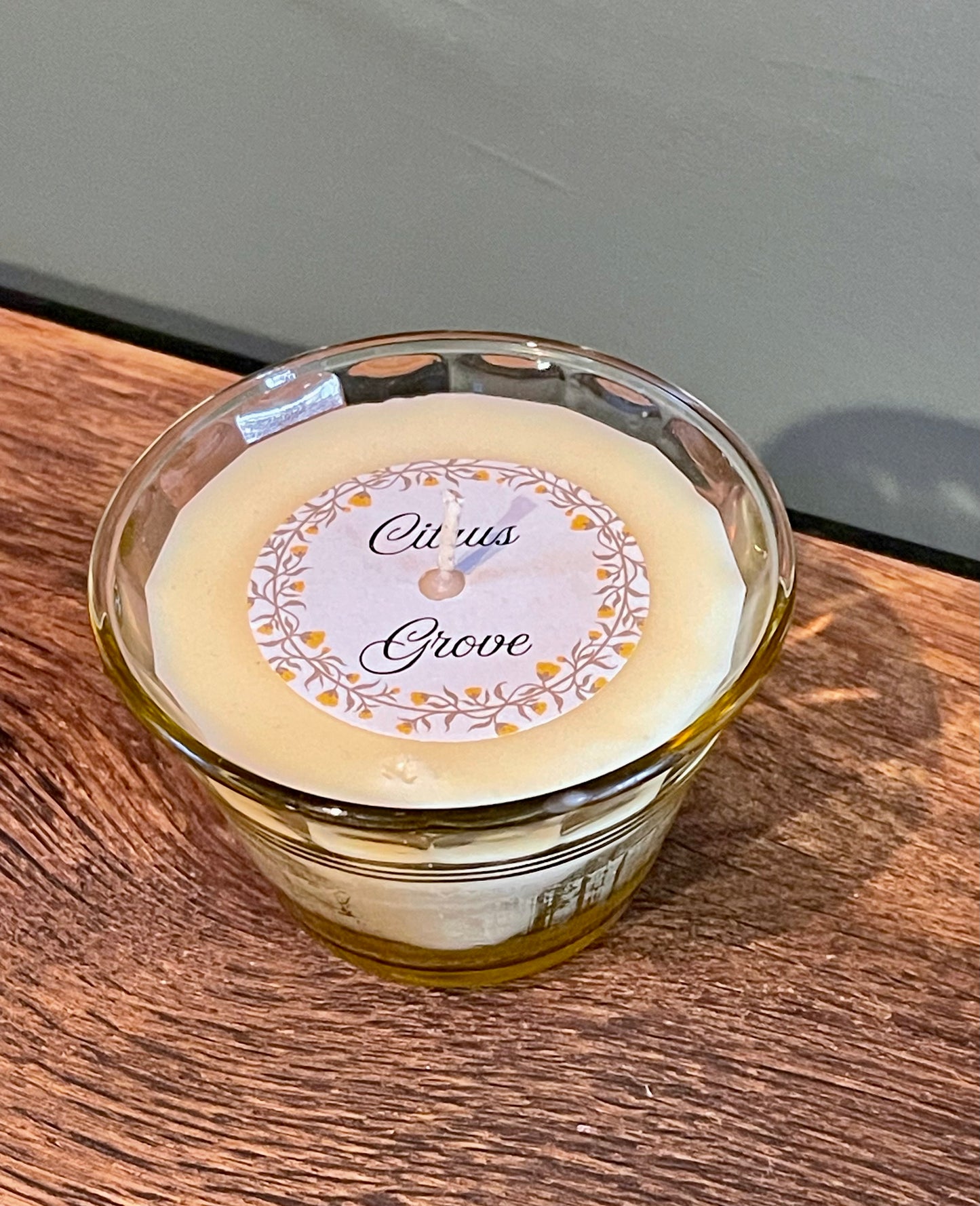 Citrus Grove scented Soy Candle