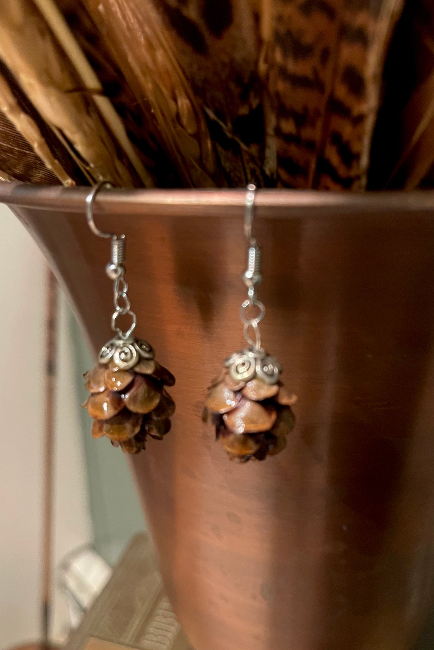 Pinecone  Earrings