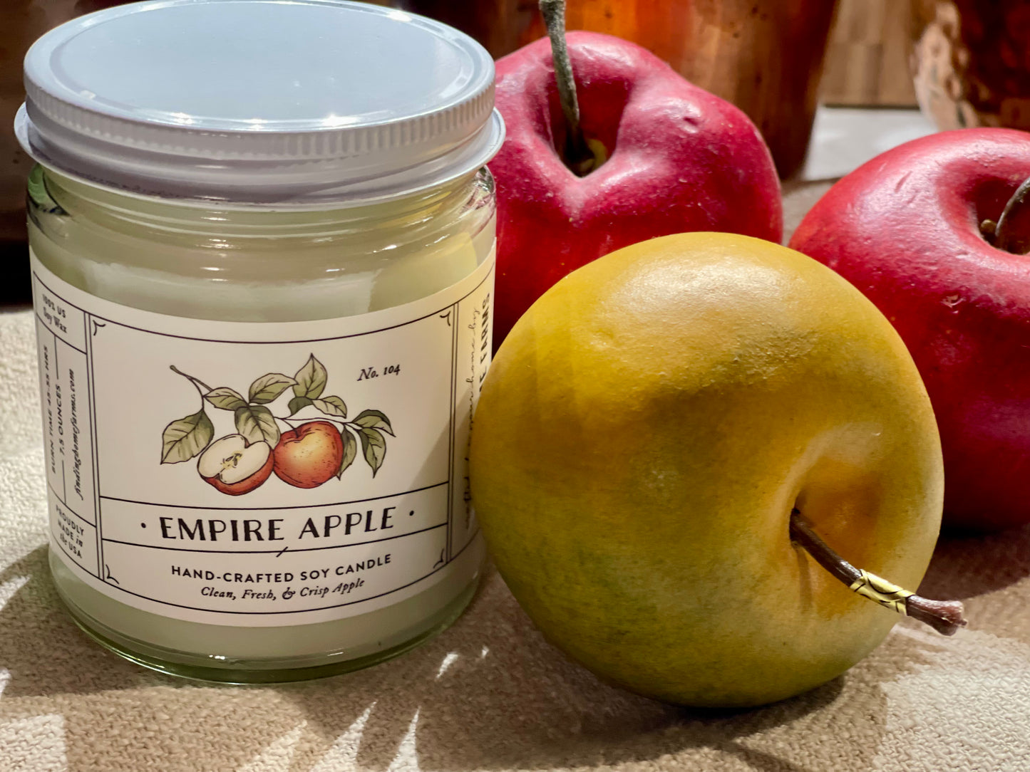 Empire Apple Candle - Finding Home Farms