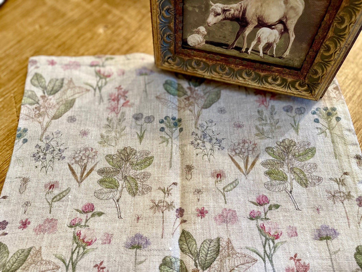 Linen Kitchen Towel - BOTANY