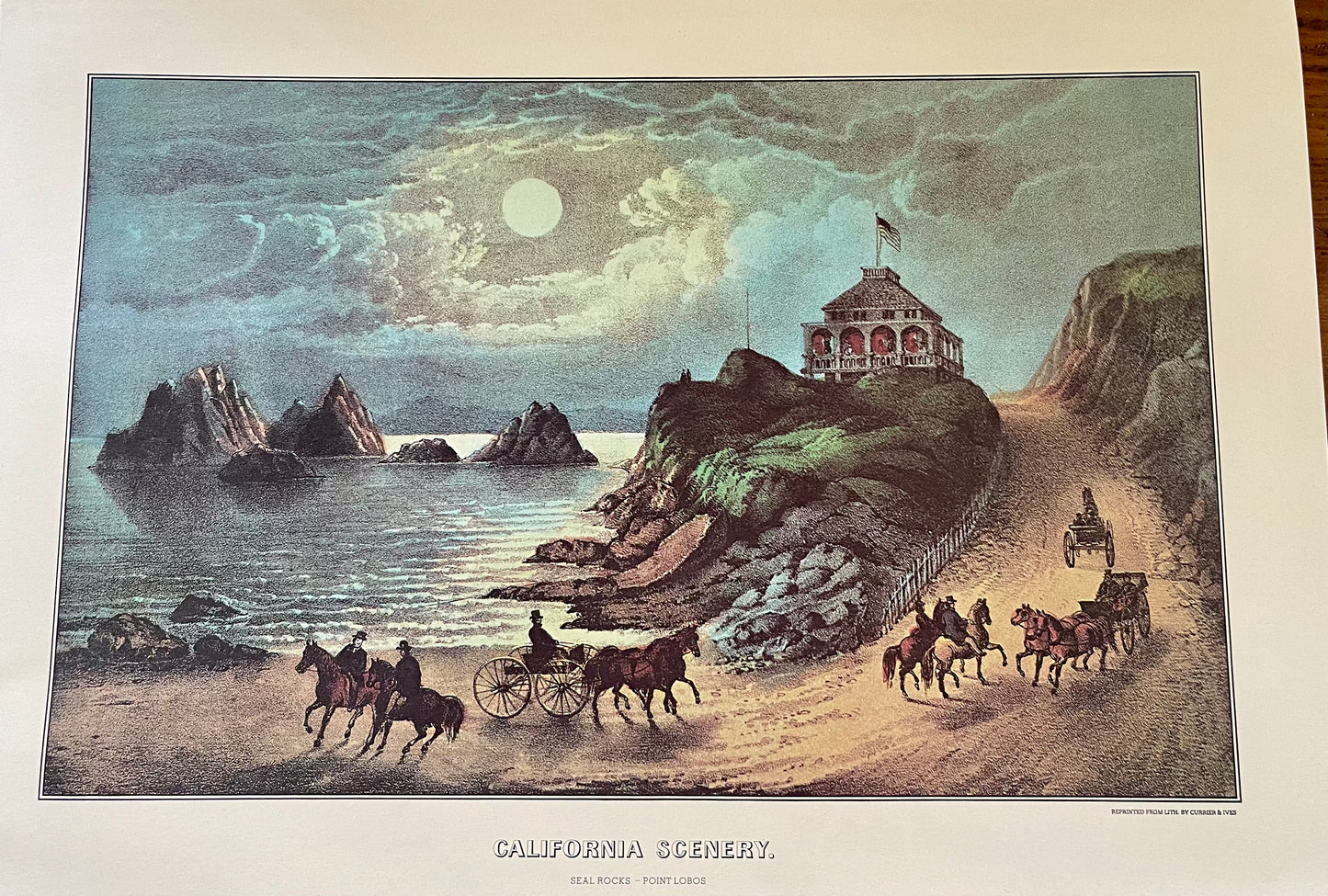 Currier & Ives - California Scenery