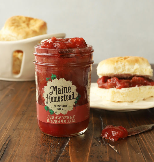 Maine Homestead Strawberry Rhubarb Jam