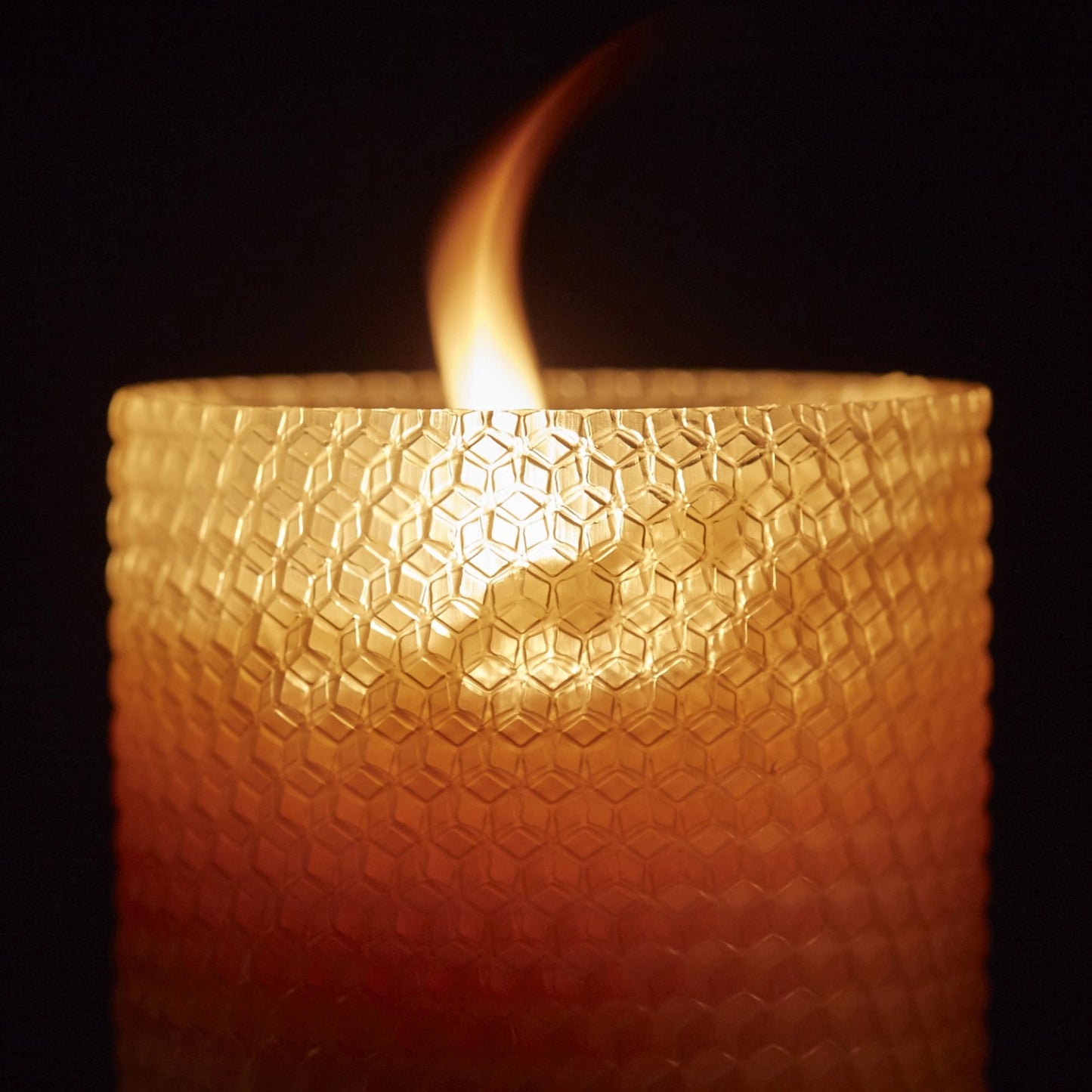 Hand Rolled Beeswax Pillar Candle