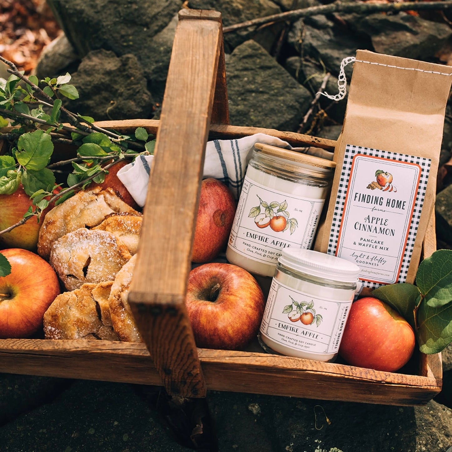 Empire Apple Candle - Finding Home Farms