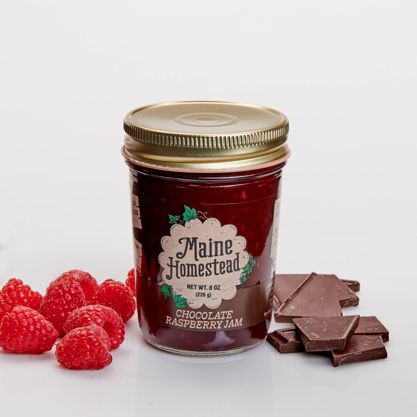 Maine Homestead Chocolate Raspberry Jam